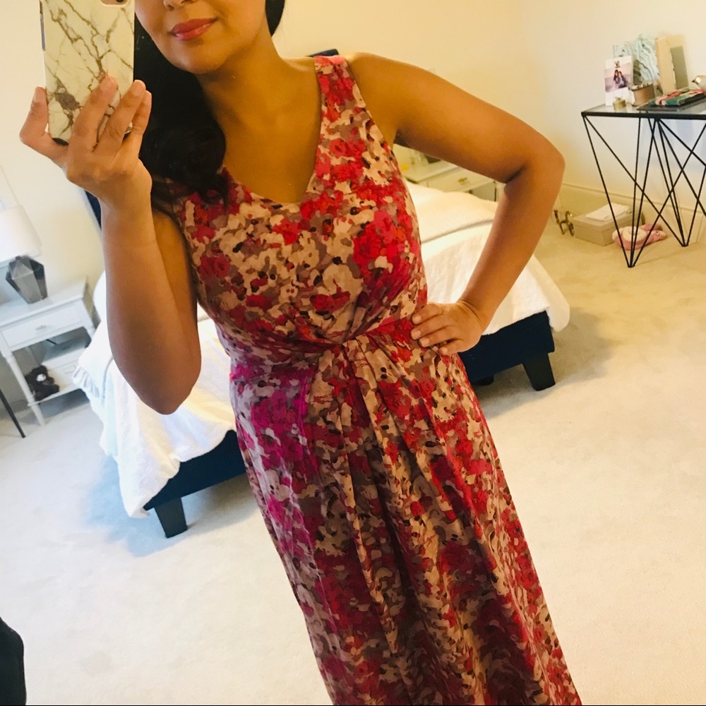 F21 floral maxi dress!